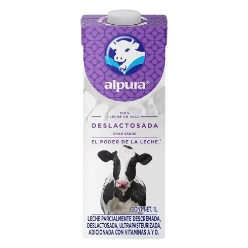 Leche Alpura Deslactosada 1L